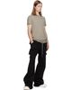 Rick Owens DRKSHDW Rick Owens DRKSHDW Black Tower Creatch Wide Cargo Lounge Pants - 4