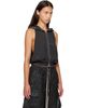 Rick Owens DRKSHDW Rick Owens DRKSHDW Black Tower Cyclops Sl Hoodie - 2