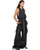 Rick Owens DRKSHDW Rick Owens DRKSHDW Black Tower Double Cargo Jumbo Belas Jeans - 4