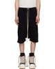 Rick Owens DRKSHDW Rick Owens DRKSHDW Black Tower Drawstring Pods Shorts - 1