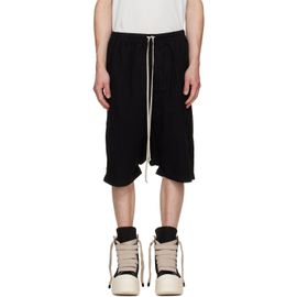 Rick Owens DRKSHDW Rick Owens DRKSHDW Black Tower Drawstring Pods Shorts