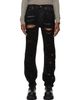 Rick Owens DRKSHDW Rick Owens DRKSHDW Black Tower Fog Cut Jeans - 1