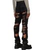 Rick Owens DRKSHDW Rick Owens DRKSHDW Black Tower Fog Cut Jeans - 3