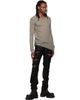 Rick Owens DRKSHDW Rick Owens DRKSHDW Black Tower Fog Cut Jeans - 4