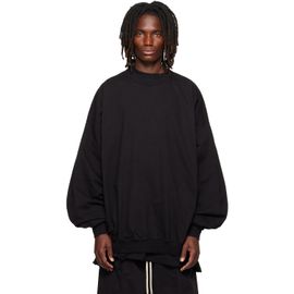 Rick Owens DRKSHDW Rick Owens DRKSHDW Black Tower Hun Crewneck Sweatshirt