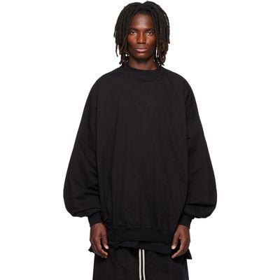 Rick Owens DRKSHDW Rick Owens DRKSHDW Black Tower Hun Crewneck Sweatshirt