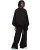 Rick Owens DRKSHDW Rick Owens DRKSHDW Black Tower Hun Crewneck Sweatshirt - 4