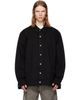 Rick Owens DRKSHDW Rick Owens DRKSHDW Black Tower Jumbo Worker Jacket - 1