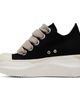 Rick Owens DRKSHDW Rick Owens DRKSHDW Black Tower Jumbolace Abstract Low Sneaks Sneakers - 3