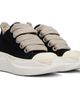 Rick Owens DRKSHDW Rick Owens DRKSHDW Black Tower Jumbolace Abstract Low Sneaks Sneakers - 4