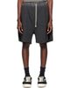 Rick Owens DRKSHDW Rick Owens DRKSHDW Black Tower Long Boxers Shorts - 1