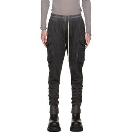 Rick Owens DRKSHDW Rick Owens DRKSHDW Black Tower Mastodon Cut Cargo Pants