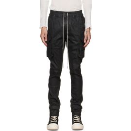 Rick Owens DRKSHDW Rick Owens DRKSHDW Black Tower Mastodon Cut Denim Cargo Pants