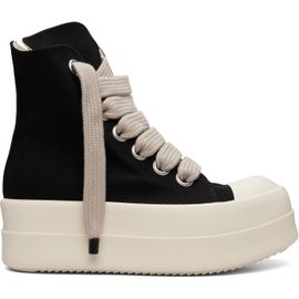 Rick Owens DRKSHDW Rick Owens DRKSHDW Black Tower Mega Bumper Jumbolace Sneaks Sneakers