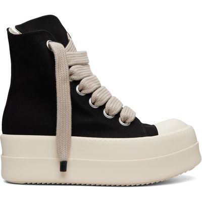 Rick Owens DRKSHDW Rick Owens DRKSHDW Black Tower Mega Bumper Jumbolace Sneaks Sneakers