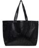 Rick Owens DRKSHDW Rick Owens DRKSHDW Black Tower Megacrust Denim Shopper Tote - 1