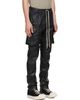 Rick Owens DRKSHDW Rick Owens DRKSHDW Black Tower Megacrust Mastodon Cut Cargo Pants - 2