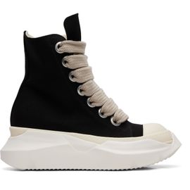Rick Owens DRKSHDW Rick Owens DRKSHDW Black Tower Megalace Abstract Sneaks Sneakers