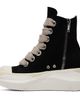 Rick Owens DRKSHDW Rick Owens DRKSHDW Black Tower Megalace Abstract Sneaks Sneakers - 3