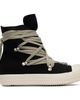 Rick Owens DRKSHDW Rick Owens DRKSHDW Black Tower Megalace Sneakers - 1