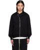 Rick Owens DRKSHDW Rick Owens DRKSHDW Black Tower Mountain Hoodie - 1