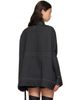 Rick Owens DRKSHDW Rick Owens DRKSHDW Black Tower Mountain Sail Sweater - 3
