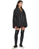 Rick Owens DRKSHDW Rick Owens DRKSHDW Black Tower Mountain Sail Sweater - 4