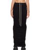 Rick Owens DRKSHDW Rick Owens DRKSHDW Black Tower Pull On Pillar Maxi Skirt - 1