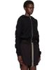 Rick Owens DRKSHDW Rick Owens DRKSHDW Black Tower Small Hoodie - 2