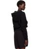 Rick Owens DRKSHDW Rick Owens DRKSHDW Black Tower Small Hoodie - 3