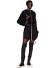 Rick Owens DRKSHDW Rick Owens DRKSHDW Black Tower Small Hoodie - 4
