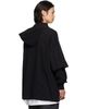 Rick Owens DRKSHDW Rick Owens DRKSHDW Black Tower Tommy Hustler Hoodie - 3