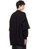 Rick Owens DRKSHDW Rick Owens DRKSHDW Black Tower Tommy Hustler Sweatshirt - 3