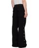 Rick Owens DRKSHDW Rick Owens DRKSHDW Black Tower Wide Pusher Sweatpants - 3