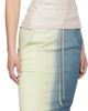 Rick Owens DRKSHDW Rick Owens DRKSHDW Blue & Off-White Pull On Pillar Maxi Skirt - 4