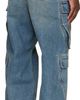 Rick Owens DRKSHDW Rick Owens DRKSHDW Blue Temple Double Denim Cargo Pants - 3