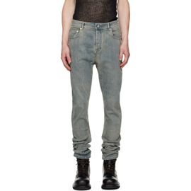 Rick Owens DRKSHDW Rick Owens DRKSHDW Blue Tower Detroit Cut Jeans