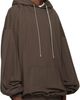 Rick Owens DRKSHDW Rick Owens DRKSHDW Brown Temple Hun Hoodie - 2