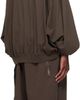 Rick Owens DRKSHDW Rick Owens DRKSHDW Brown Temple Hun Hoodie - 4