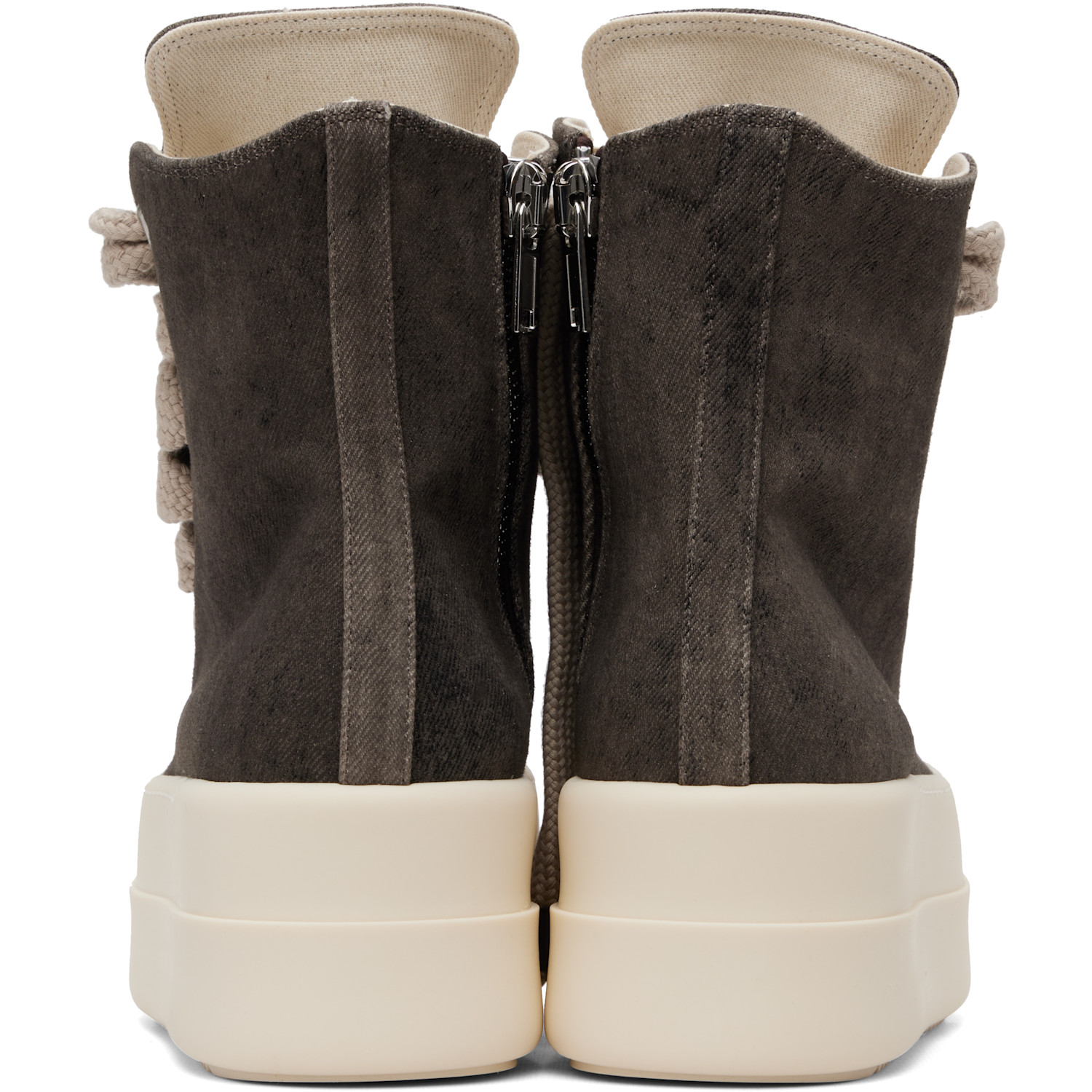 Rick Owens DRKSHDW - Brown Tower Mega Bumper Jumbolace Sneaks Sneakers
