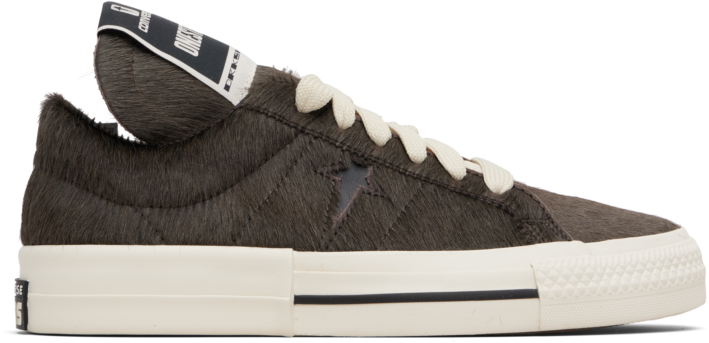 Rick Owens DRKSHDW - Gray Converse Edition Onestr Sneakers