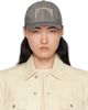 Rick Owens DRKSHDW Rick Owens DRKSHDW Gray Hollywood Baseball Cap - 1