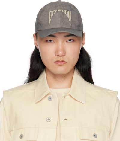 Rick Owens DRKSHDW Rick Owens DRKSHDW Gray Hollywood Baseball Cap