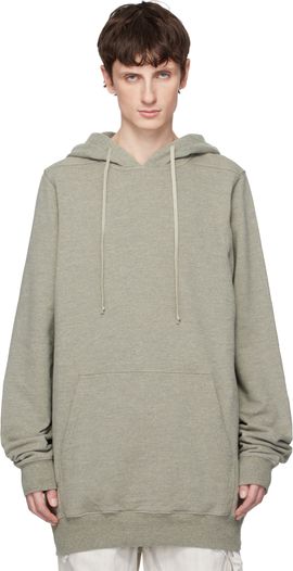 Rick Owens DRKSHDW Rick Owens DRKSHDW Gray Temple Pullover Hoodie