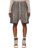 Rick Owens DRKSHDW Rick Owens DRKSHDW Gray Tower Bauhaus Denim Shorts - 1