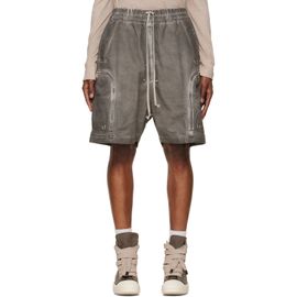 Rick Owens DRKSHDW Rick Owens DRKSHDW Gray Tower Bauhaus Denim Shorts