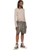 Rick Owens DRKSHDW Rick Owens DRKSHDW Gray Tower Bauhaus Denim Shorts - 4