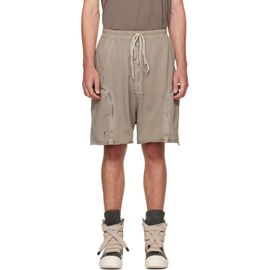 Rick Owens DRKSHDW Rick Owens DRKSHDW Gray Tower Bauhaus Shorts
