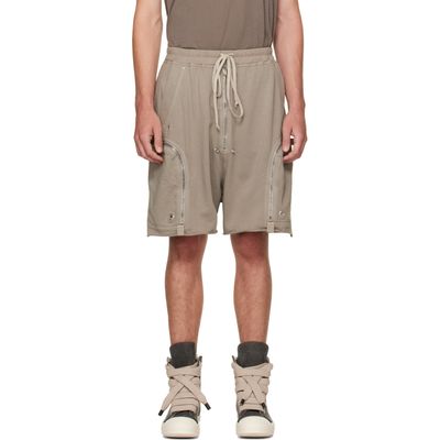 Rick Owens DRKSHDW Rick Owens DRKSHDW Gray Tower Bauhaus Shorts