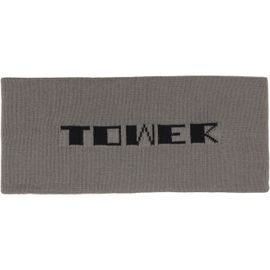 Rick Owens DRKSHDW Rick Owens DRKSHDW Gray Tower Cotton Knit Headband